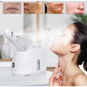 Vaporizador De Ozonio Facial Portátil P/ Limpeza De Pele